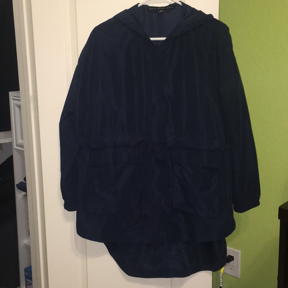 Navy jacket from Clad and Cloth